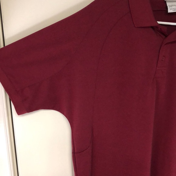 (4) Sears Button Up Short Sleeve Polos - Picture 4 of 5